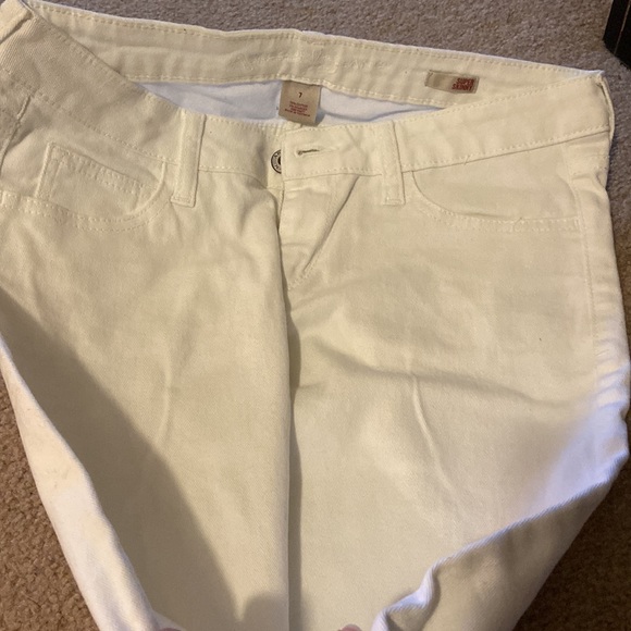 Arizona Jeans - Super Skinny - White - Size 7 - Picture 2 of 2